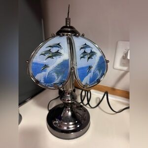 Dolphin Wave Art Lamp